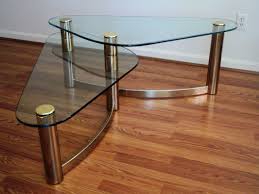 Vintage lane kidney shaped boomerang walnut and glass coffee table. Pace Two Tier Coffee Table Julesmoderne Com