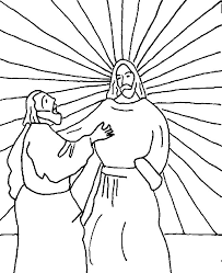Thomas is often referred to as  doubting thomas. Jesus With Doubting Thomas Coloring Page