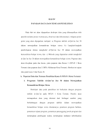 Mts perguruan mu'allimat cukir jombang memiliki program unggulan yaitu tahfidz. Http Repo Iain Tulungagung Ac Id 12084 7 Bab 20iv Pdf