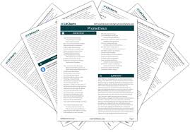 Prometheus Poem Summary And Analysis Litcharts
