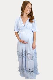 Boho Maternity Maxi Dress Sexy Mama Maternity
