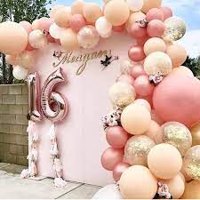 Que Sonho Esse Desconstruindo Balloonandribbons The Prettiest Color Palett 21st Birthday Decorations Sweet 16 Party Decorations Diy Birthday Decorations