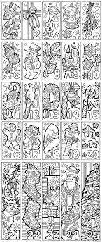 Christmas Advent Calendar Coloring Pages Advent Coloring Calendar Advent Coloring Coloring Calendar