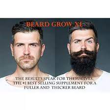 The beard oil cares for your skin under your beard. Buy Beard Grow Xl Facial Hair Supplement 1 Mens Hair Growth Vitamins For Thicker And Fuller Beard Online In Uae Easyshopping Ae