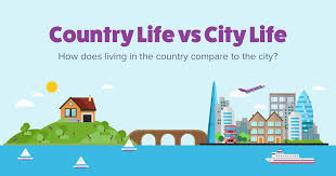 One person or family moving may not create a huge environmental impact, but millions of people move every year, which creates a pretty significant impact. City Life Vs Country Life Compare My Move