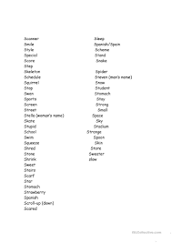 What is the difference between british english and american english? Pronouncing Words Starting With S English Esl Worksheets For Distance Learning And Physical Classrooms