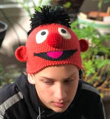 Ernie inspired character hat
