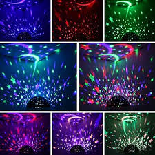 Amazon Com Syosin Baby Night Light Star Projector Lamp Warm White Kids Night Light Ocean Undersea Lamp And Starry Sky Projector 8 Colors 360 Rotating Kids Gifts Night Light For Bedroom Birthday Parties