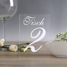 Acrylschilder Tischkarten Und Untersetzer Tischkarten Karte Hochzeit Acryl Tisch