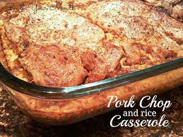 Whether you're cooking an easy weeknight meal or for a dinner party, these recipes can't be beat. Pork Chop Casserole Recipe Food Recipes Pork Chop Casserole Pork Chops Rice