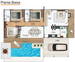 For more house plans that feature great outdoor living areas, be sure to check out the builder house plans collections of house plans with porches, home designs with courtyards, and floor. Modern Resort Style House With Two Decks And A Swimming Pool