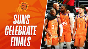The star that provides light and heat for the earth and around which the earth moves: Phoenix Suns Celebrate Nba Finals Berth Youtube