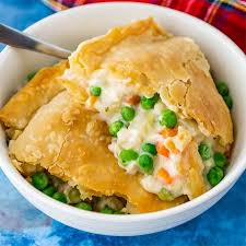 Chicken Pot Pie Recette Ww Plat De Resistance Recette Tourte Au Poulet Tourte Au Poulet Facile Recettes De Cuisine