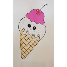 Vous pouvez me retrouver sur twitter, instagram et tik tok #cdebordart. Dessin Facile A Faire Kawaii Glace Dessin Facile