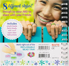 Klutz Brilliant Bead Rings Book Kit
