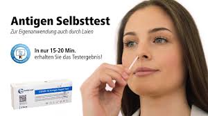 Performed via an oral sample taken from the nose. Covid 19 Antigen Selbsttest Zur Eigenanwendung Auch Durch Laien Clungene Antigen Rapid Test Youtube