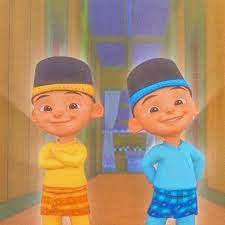 Upin Ipin Kartun Kreatif Gambar