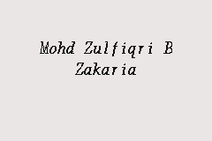 (zlc), was established in 1968, as an individual firm with professional staff, is one of the prominent firms of chartered accountants in pakistan and in karachi. Mohd Zulfiqri B Zakaria Lawyer In Ayer Keroh