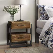 Rustic nightstand 2 drawer nightstand dresser black furniture solid wood furniture teen boy bedding teen bedroom metal drawers. Drawer Storage Union Rustic Nightstands You Ll Love In 2021 Wayfair