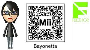 Así no tendréis que estar siempre sacando y metiendo la tarjeta de memoria de vuestra consola. Mii Maker Bayonetta Mii Free Giveaway Qr Code Nintendo 3ds Wiiu N3ds Miitomo Coding Bayonetta Free Giveaway