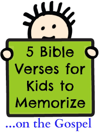 Genesis 1:1 in the beginning god created the heaven and the. 5 Great Bible Verses For Kids To Memorize About The Gospel