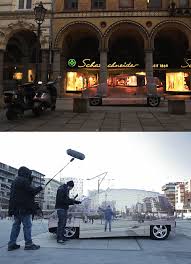 Mercedes Rolls Out Invisible Car Guerilla Marketing Guerrilla Graphic Design