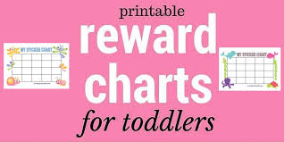 Printable Reward Charts My Bored Toddler