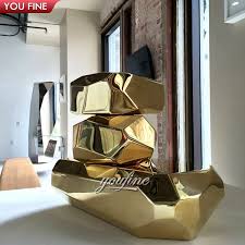 Check out our large rock sculpture selection for the very best in unique or custom, handmade pieces from our art there are 550 large rock sculpture for sale on etsy, and they cost $85.44 on average. Art Deco Large Gold Stainless Steel Casting Rock Sculpture Square Pebble Metal Statue For Mall Buy Stainless Steel Rock Geometry Statue Stone Shape Stainless Steel Sculpture Pebble Stainless Steel Sculpture Product On Alibaba Com