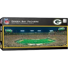 Bring your own favourite teams stadium to life in 3d! Masterpieces Inc Green Bay Packers Stadium Nfl 1000 Piece Panoramic Jigsaw Puzzle Target