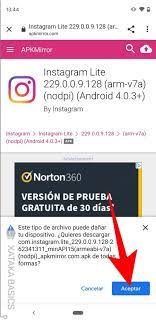 About this version free download app description 100% clean report malware. Como Instalar Instagram Lite En Tu Movil Android Para Tener Instagram Sin Reels Ni Tienda Ni Igtv