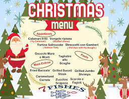 Homemade starters and cappelletti in brodo, bollito or hen with very, very creamy mash potatoes and a lot of. Christmas Eve 7 Fishes Menu Event Antonio Vittoria Italian Tavern Facebook