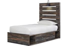 Spencer white storage corner platform storage beds. Ashley Signature Design Drystan B211 53 52 150 B100 11 Rustic Twin Storage Bed With 2 Drawers Industrial Light Dunk Bright Furniture Platform Beds Low Profile Beds