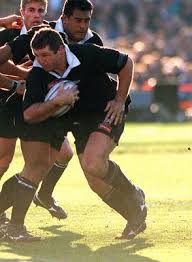 Black And Yellow Rugby Team Sean Fitzpatrick All Black All Blacks Rugby All Blacks Rugby League