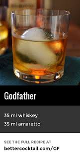 Der Pate Cocktail Ist Ein Raffiniertes Und Dennoch Einfaches Rezept Es Besteht Aus Fitness Drinks Alcohol Recipes Alcohol Recipes Alcohol Drink Recipes