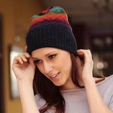 Knitted hats kids kids hats children hats loom knitting free knitting knitting hats knit or knitting pattern: Handmade Alpaca Wool Striped Hat From Peru Andean Twilight Novica