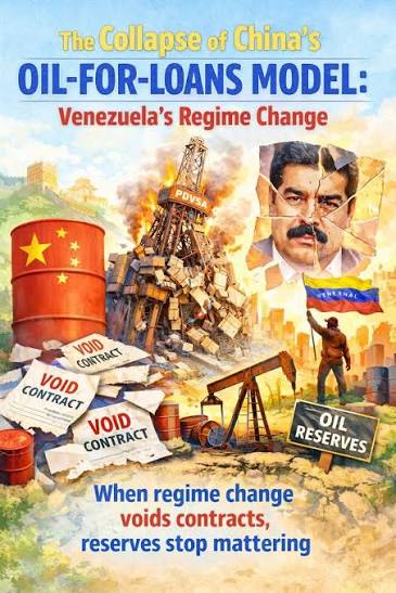 The Collapse of China's Oil-for-Loans Model: Venezuela's Regime Change