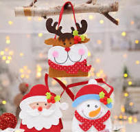 Venda por atacado saco de presente de feltro de Natal por ...