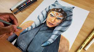 5mo ⋅ feedoy8 ⋅ r/funko. Drawing Ahsoka Tano Rosario Dawson The Mandalorian Youtube