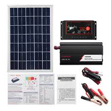 Diy solar on your phoenix home is simple equipment with no moving parts. 12v 24v Diy Solar System Kit Soalr Charge Controller 18v 20w Solar Panel 1000w Solar Inverter Solar Power Generation Kit Sale Banggood Com