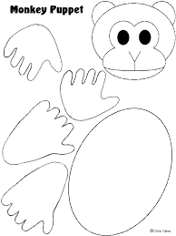 Monkey Puppet Project Monkey Crafts Hanging Monkey Craft Monkey Puppet