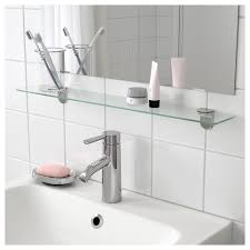 Kalkgrund Glass Shelf Ikea Glass Shelves In Bathroom Glass Shelves Ikea Glass Bathroom