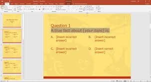 One mistake can launch discussion boa. Powerpoint Template For A Multiple Choice Quiz