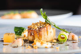 Seared scallops with garlic basil butter. How To Pan Fry Scallops Great British Chefs
