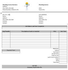 Free Plumbing Invoice