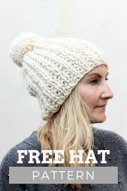 Free chunky hat patterns to crochet and knit. Women S Knitting Patterns Archives Handy Little Me Knitting Patterns Free Hats Womens Knitting Patterns Hat Knitting Patterns