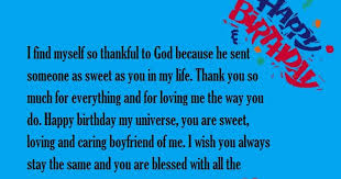 Here are sweet texts to make her happy. Romantic Birthday Paragraphs For Your Boyfriend Happy Birthday Wishes