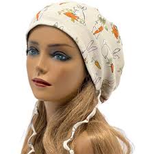 STRETCH Ponytail Scrub Cap,Ava Stretch scrub cap for women,Ponytail scrub  cap,Surgical cap,nurse scrub cap