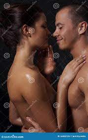 Naked Man and Woman Hugging Stock Image - Image of activity, lifestyles:  16553125