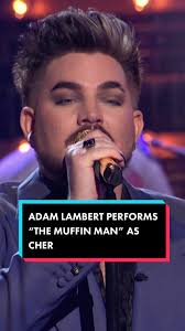 @adamlambert performs “The Muffin Man” as @cher in Wheel of Musical  Impressions! #ThatsMyJam #Cher #AdamLambert #themuffinman  #doyouknowthemuffinman