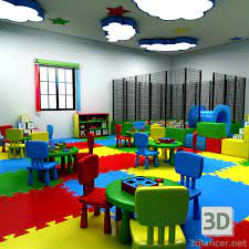 3d Model 3d Kindergarten Model 55510 3dlancer Net